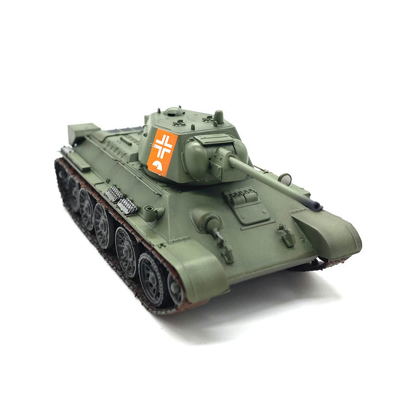 prebuilt 1/72 scale T-34-76 medium tank model 36268