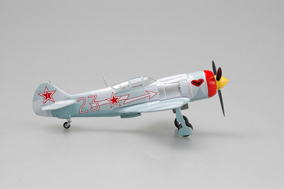 prebuilt 1/72 scale Soviet Lavochkin La-7 fighter airplane model 36333