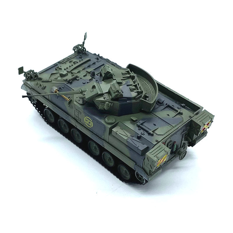 prebuilt 1/72 scale Warrior MCV-80 armored vehicle model 35037