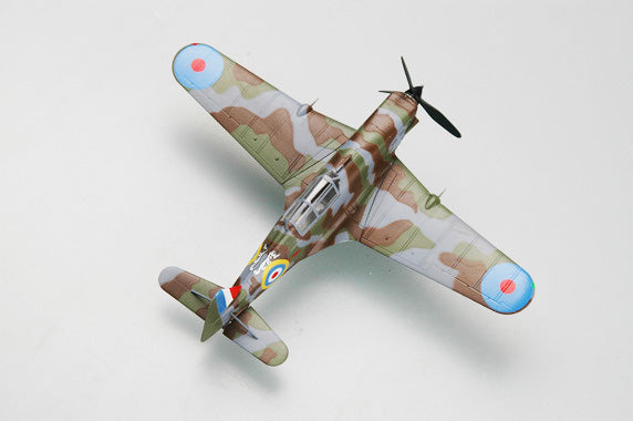 prebuilt 1:72 scale French WWII fighter M.S.406 airplane model 36328