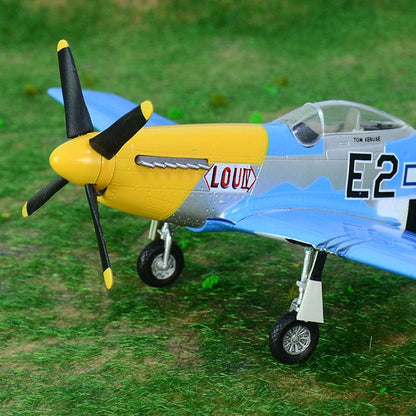 prebuilt 1/72 scale P-51D Mustang airplane model 36301