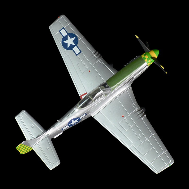 prebuilt 1/72 scale P-51D Mustang fighter airplane model 36300