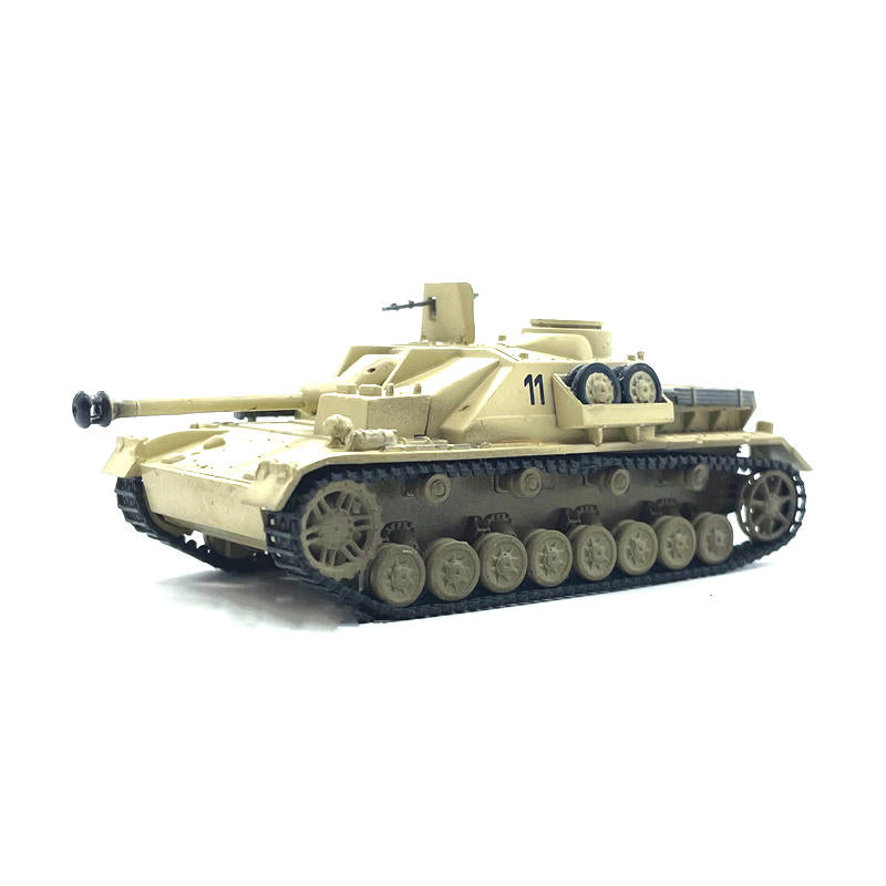 prebuilt 1/72 scale Sturmgeschütz IV armored vehicle model 36130