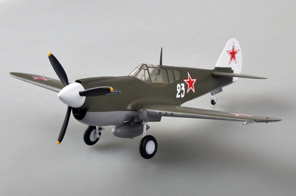 prebuilt 1/48 scale P-40 Warhawk aircraft model 39314