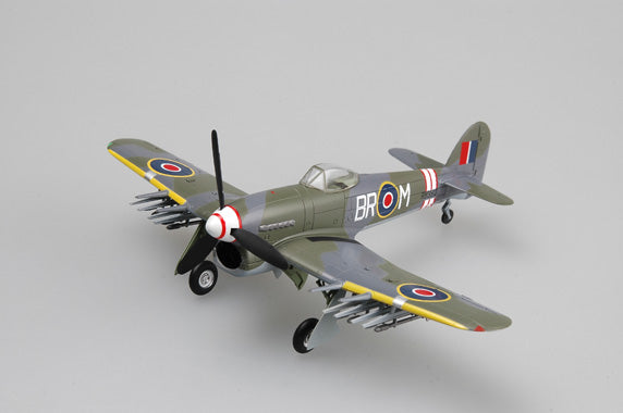 prebuilt 1/72 scale Hawker Typhoon Mk Ib fighter aircraft model 36313