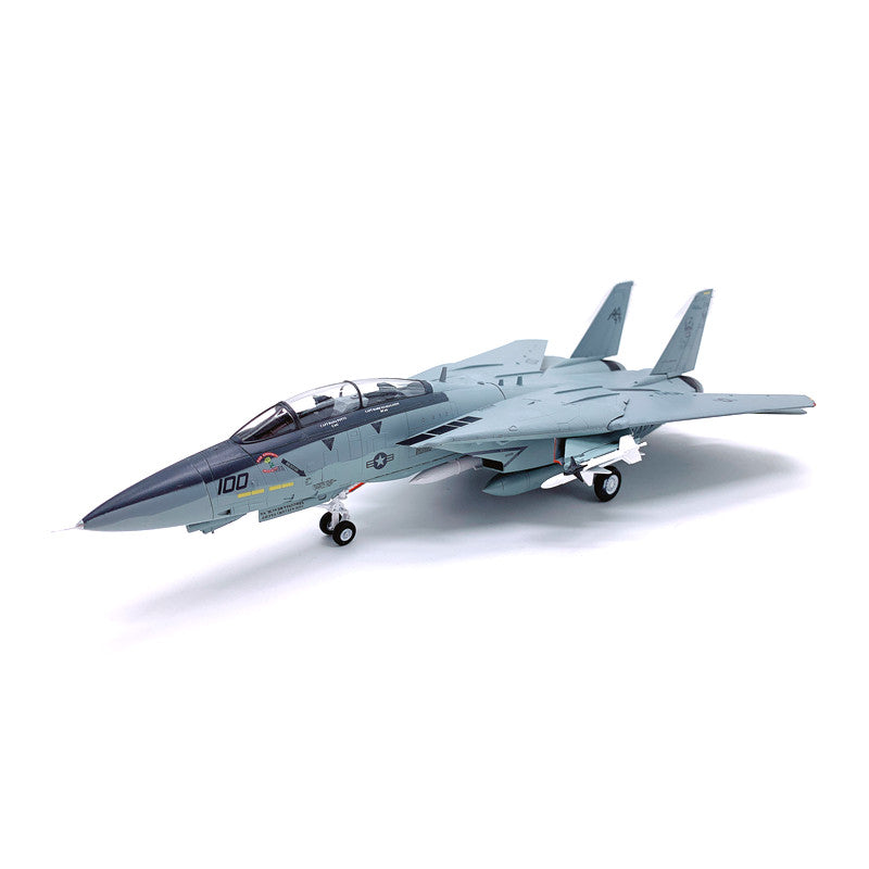 prebuilt 1/72 scale F-14B Tomcat fighter aircraft model 37188