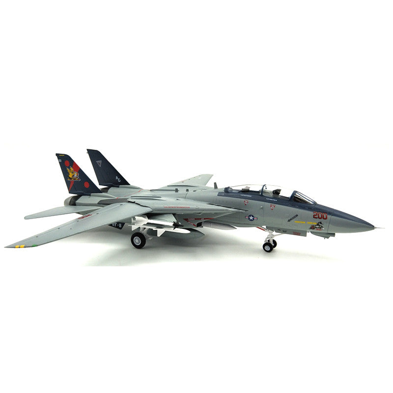 prebuilt 1/72 scale F-14B Tomcat fighter model 37189