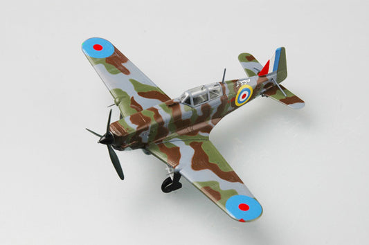 prebuilt 1:72 scale French WWII fighter M.S.406 airplane model 36328