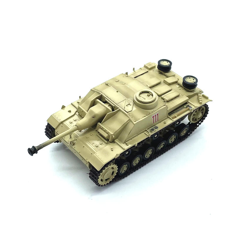 prebuilt 1/72 scale StuG III Ausf G tank destroyer model 36150