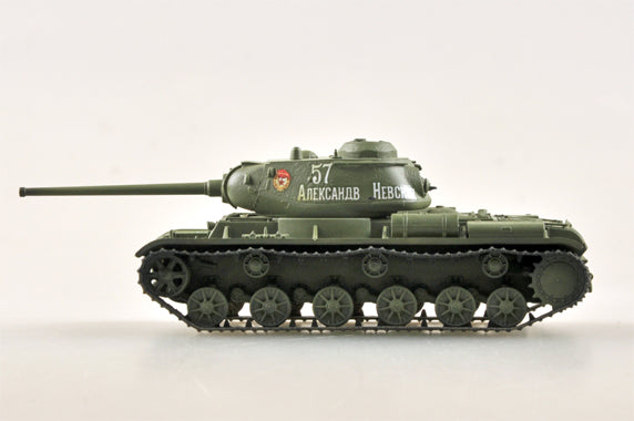 pre-built 1/72 scale KV-85 tank model 35132 left sideview