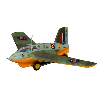 prebuilt 1/72 scale Me 163B-1a interceptor aircraft model 36343