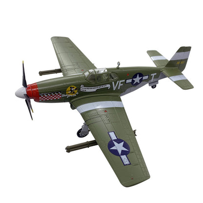 prebuilt 1/72 scale P-51B Mustang aircraft model 36359