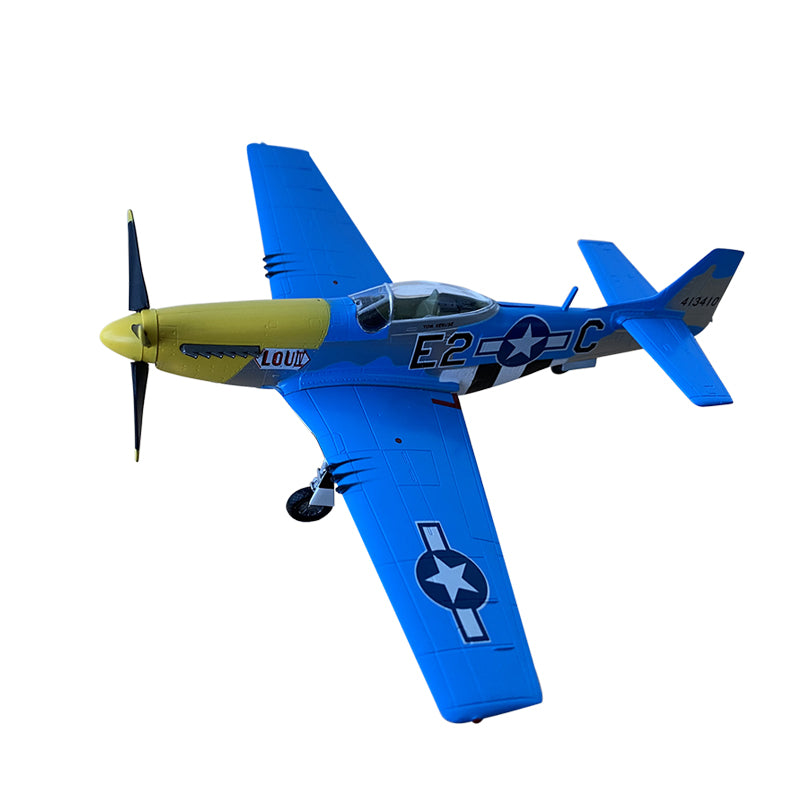 prebuilt 1/72 scale P-51D Mustang airplane model 36301