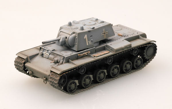 WWII Soviet Kliment Voroshilov KV-1 heavy tank pre-built 1/72 scale pl ...