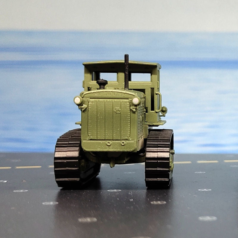 prebuilt 1/72 scale Stalinets S-65 tractor model 35114