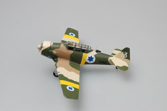 prebuilt 1/72 scale IDF Air Force T-6G Texan trainer aircraft model 36317