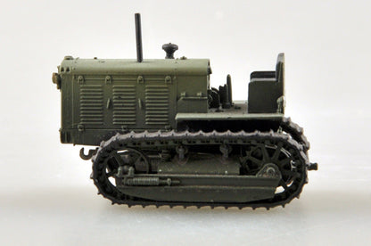 prebuilt 1/72 scale Soviet Stalinets S-65 tractor model 35116 left sideview