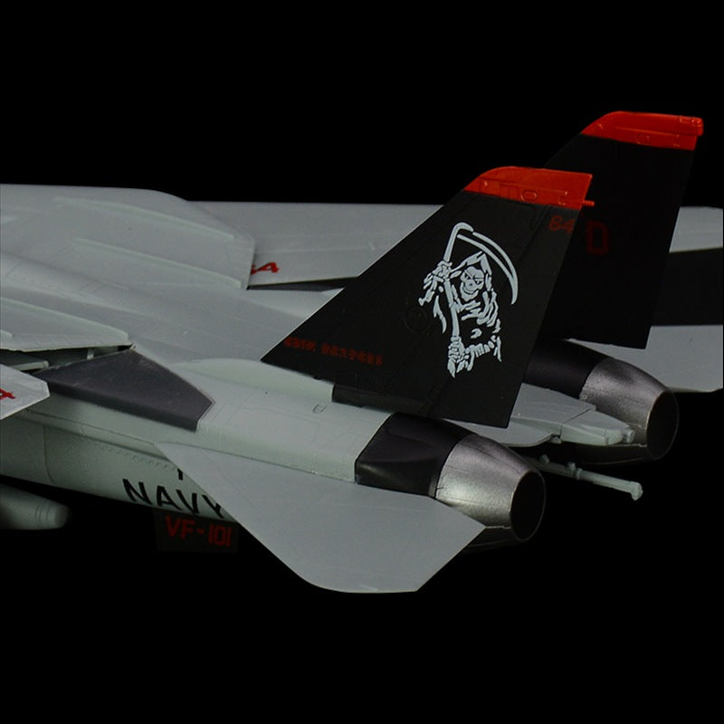 F-14D VF-101 Tomcat jet fighter pre-built 1/72 scale collectible plastic military airplane model