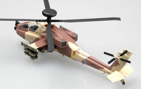 prebuilt 1/72 scale AH-64D Apache Longbow helicopter model 37032