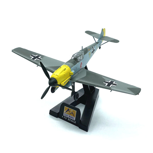 1/72 scale prebuilt Bf 109E-1 WWII fighter aircraft model 37283