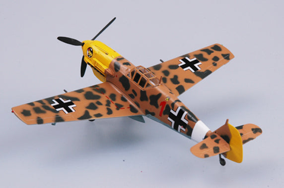 1/72 scale prebuilt Bf 109E-7 fighter plastic collectible model 37278