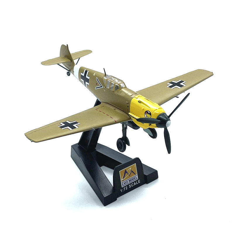 1/72 scale prebuilt Bf 109E-7 fighter collectible WWII aircraft model 37280