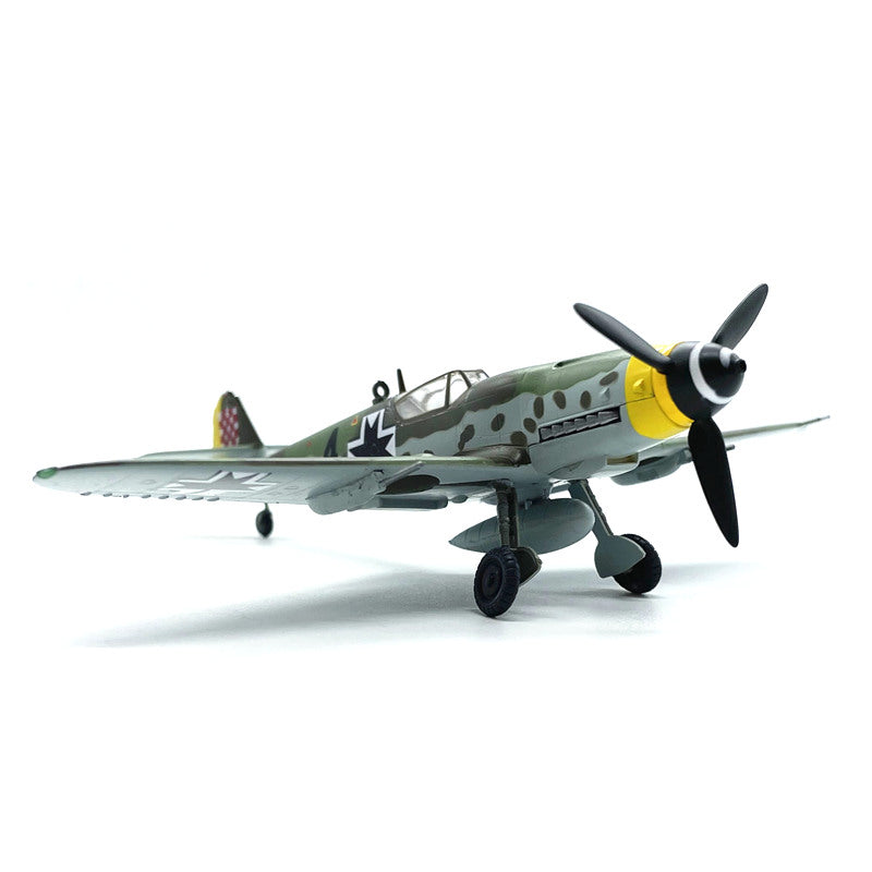 prebuilt 1/72 scale Bf 109G-10 fighter aircraft model 37202