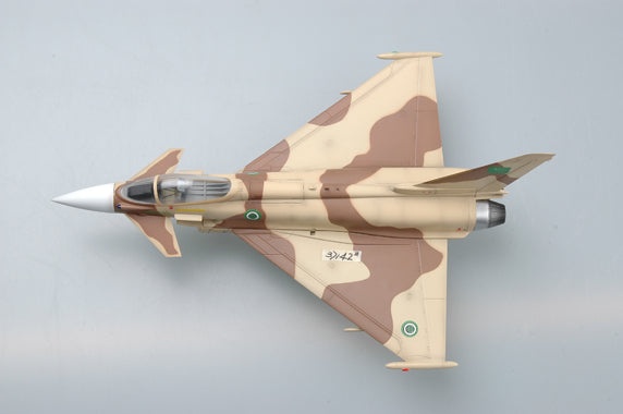 prebuilt 1/72 scale is Eurofighter Typhoon EF2000 fighter model 37142