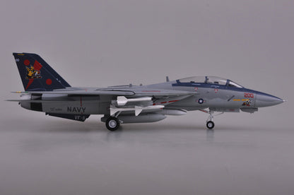 prebuilt 1/72 scale F-14B Tomcat fighter model 37189