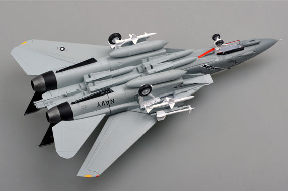 1/72 scale prebuilt F-14D Tomcat fighter aircraft model 37193