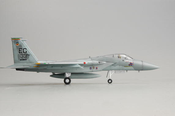 prebuilt 1/72 scale F-15C Eagle fighter aircraft model 37120