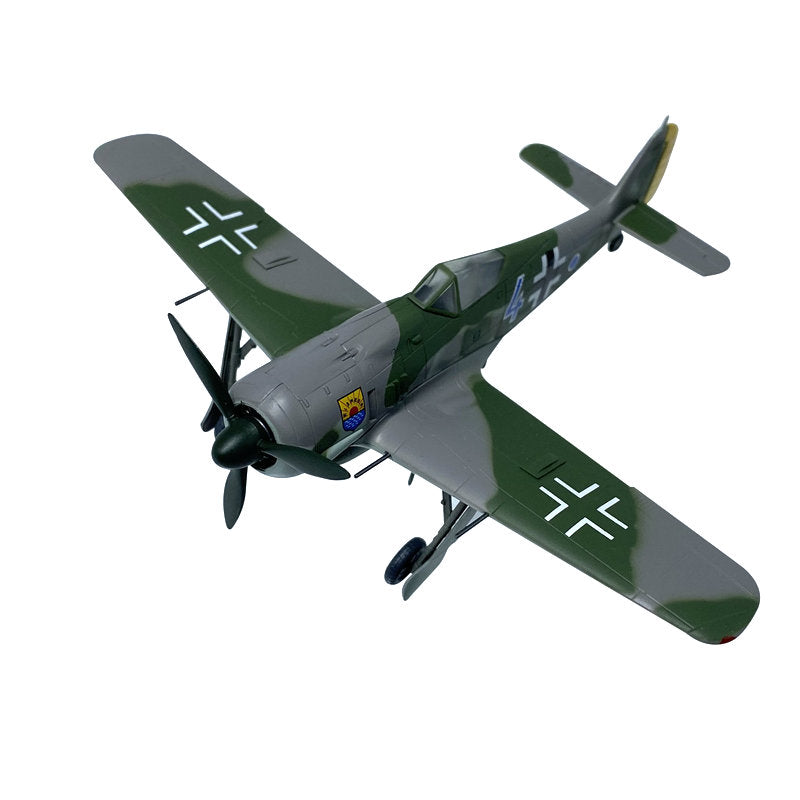 prebuilt 1:72 scale Fw 190 fighter aircraft model 36363