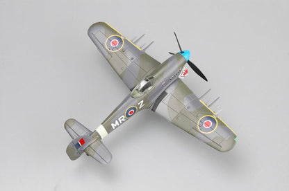 prebuilt 1/72 scale Hawker Typhoon aircraft model 36314