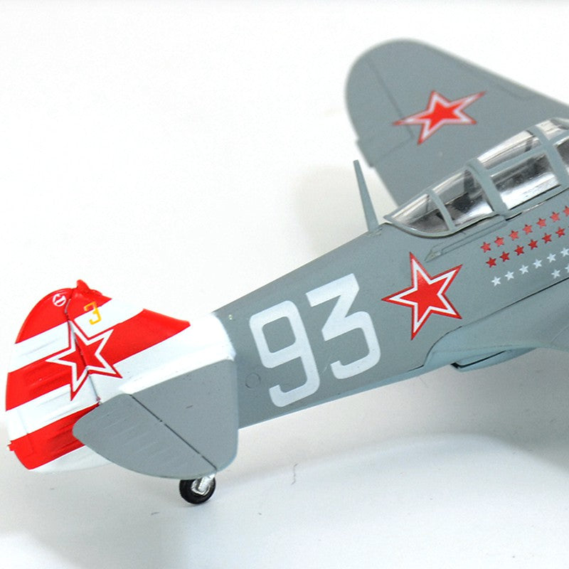 prebuilt 1/72 scale Lavochkin La-7 Soviet fighter aircraft model 36332