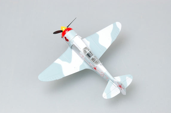 prebuilt 1/72 scale Soviet Lavochkin La-7 fighter airplane model 36333