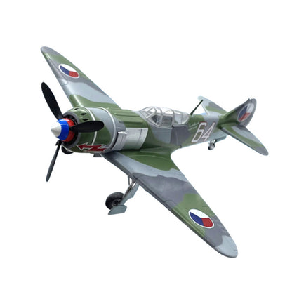 prebuilt 1/72 scale La-7 fighter airplane model 36330