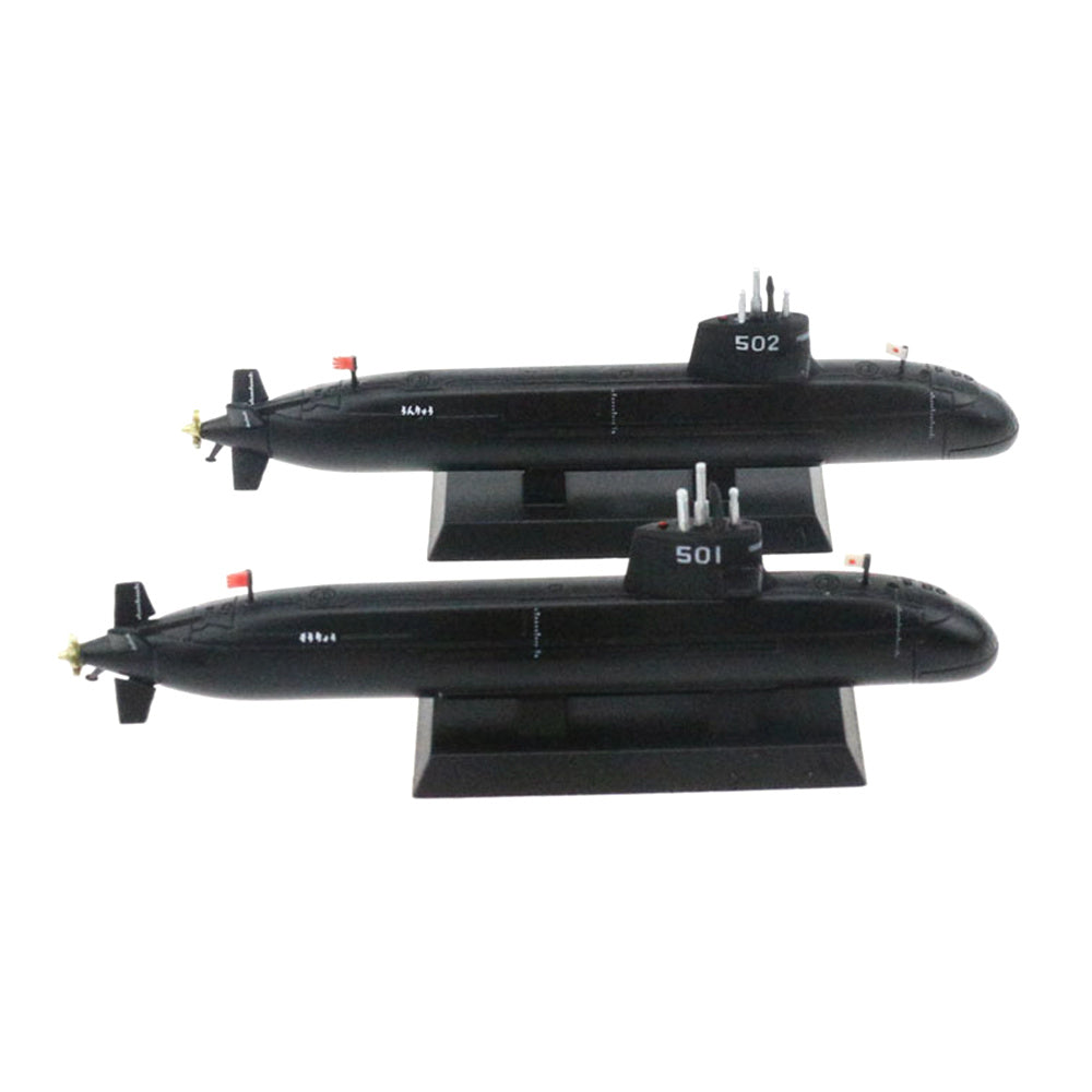 1/900 scale diecast Sōryū class submarine models