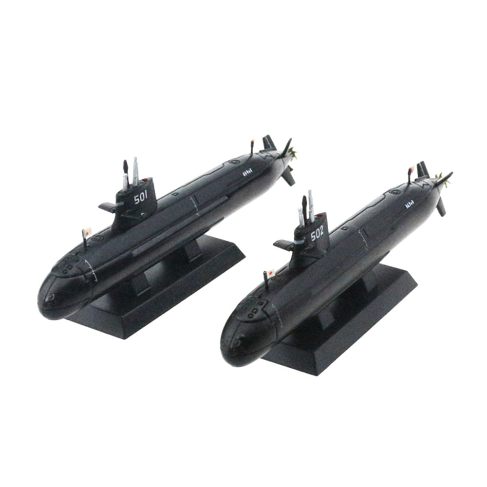 1/900 scale diecast Sōryū class submarine models