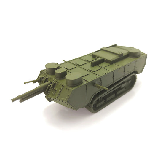 1/100 scale diecast Saint-Chamond tank model