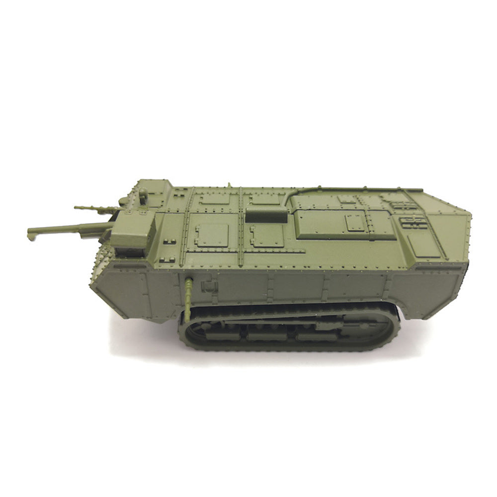 1/100 scale diecast Saint-Chamond French tank model