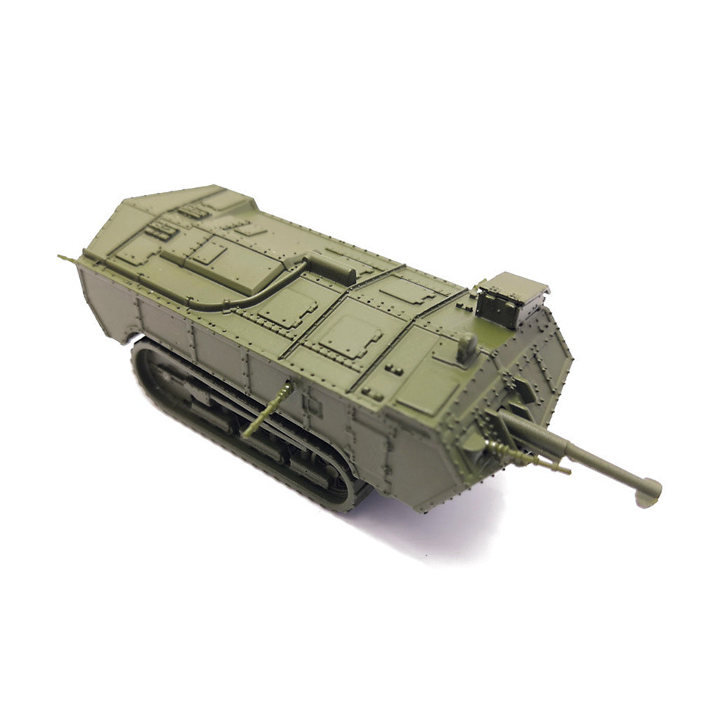 1/100 scale diecast Saint-Chamond French tank model