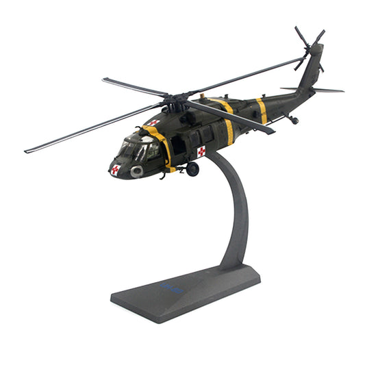 1/72 scale UH-60 Black Hawk helicopter diecast model