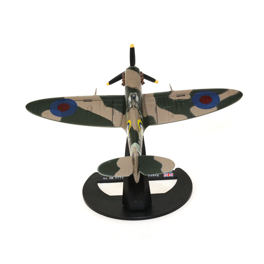 1/72 scale diecast Spitfire fighter aircraft model