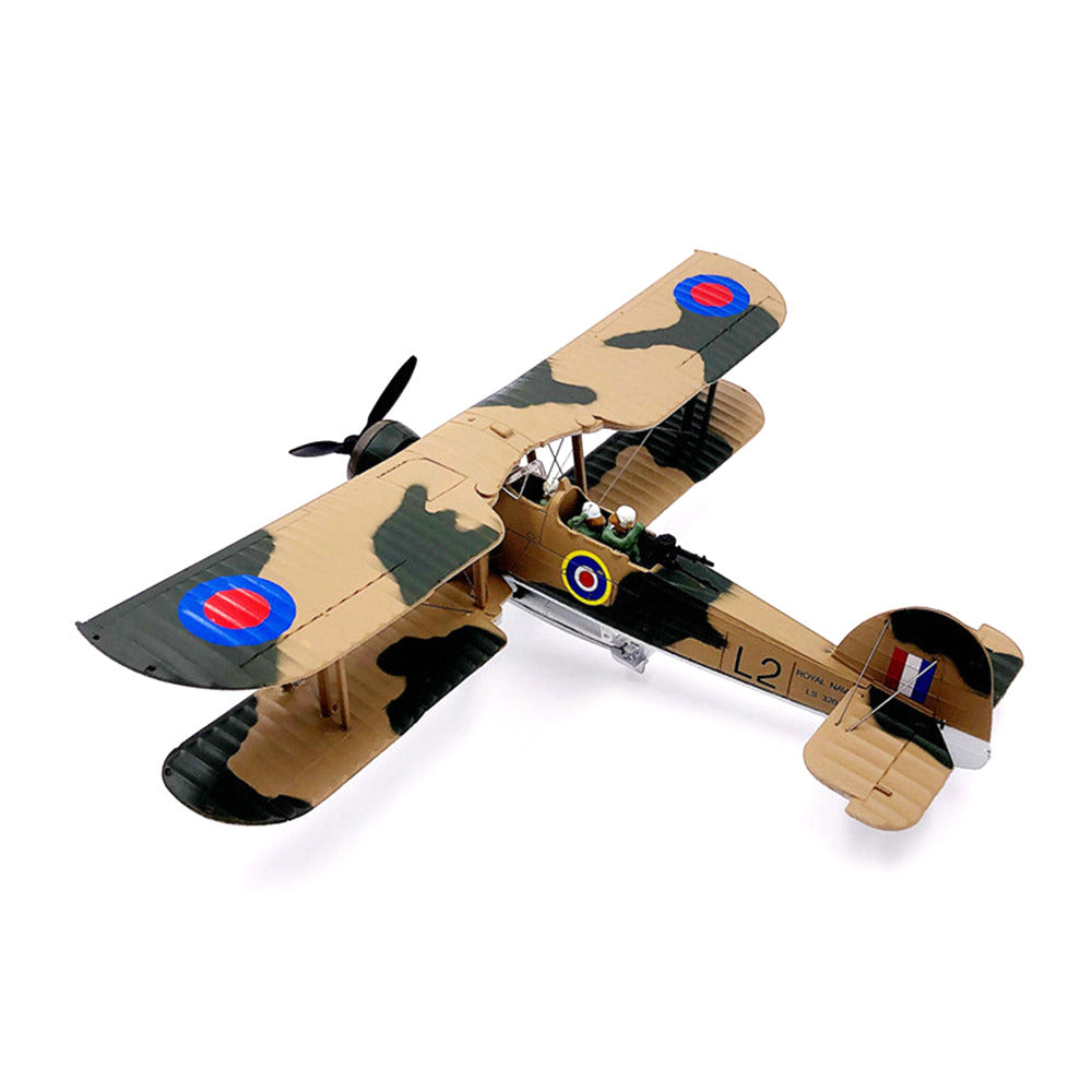 1/72 scale diecast Swordfish biplane aircraft model