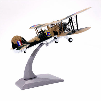 1/72 scale diecast Swordfish biplane aircraft model