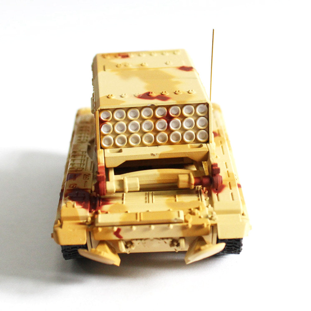 1/72 scale diecast TOS-1 multiple rocket launcher model