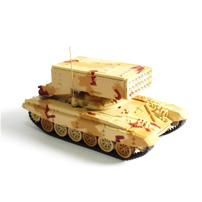 1/72 scale diecast TOS-1 multiple rocket launcher model