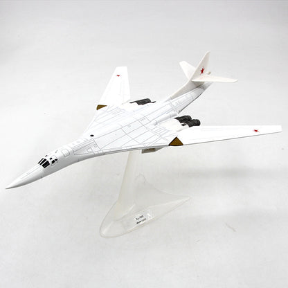 1/200 scale diecast Tu-160 aircraft model