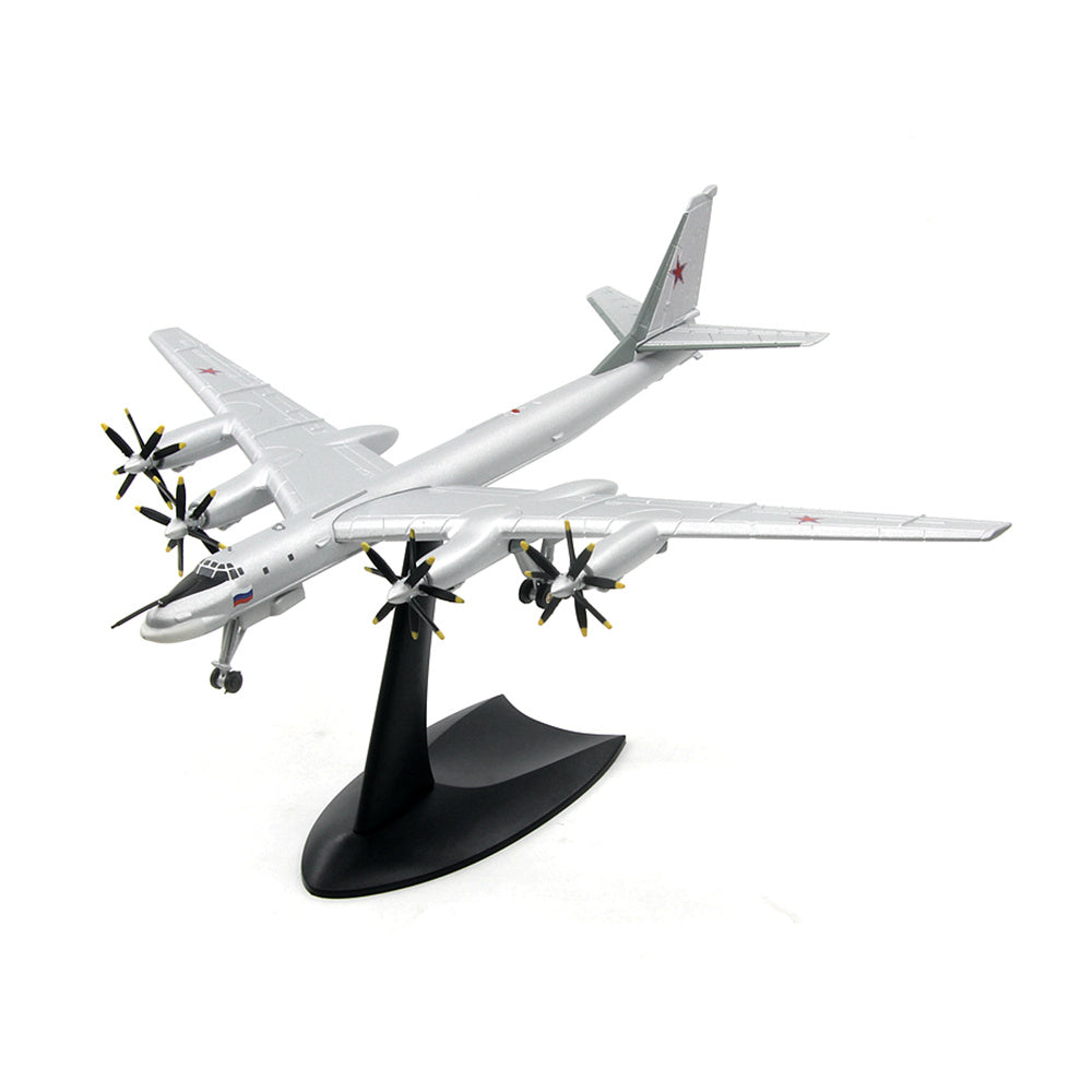 1/200 scale diecast Tu-95 bomber aircraft model