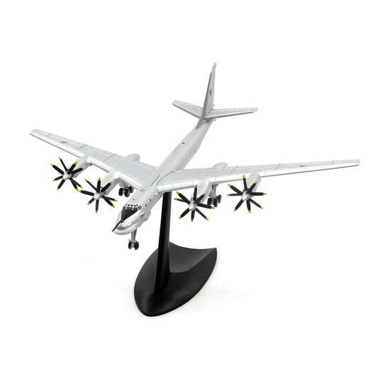 1/200 scale diecast Tu-95 bomber aircraft model